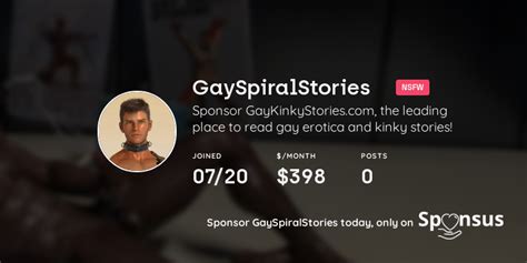 gay spiral|GaySpiralStories on Sponsus.